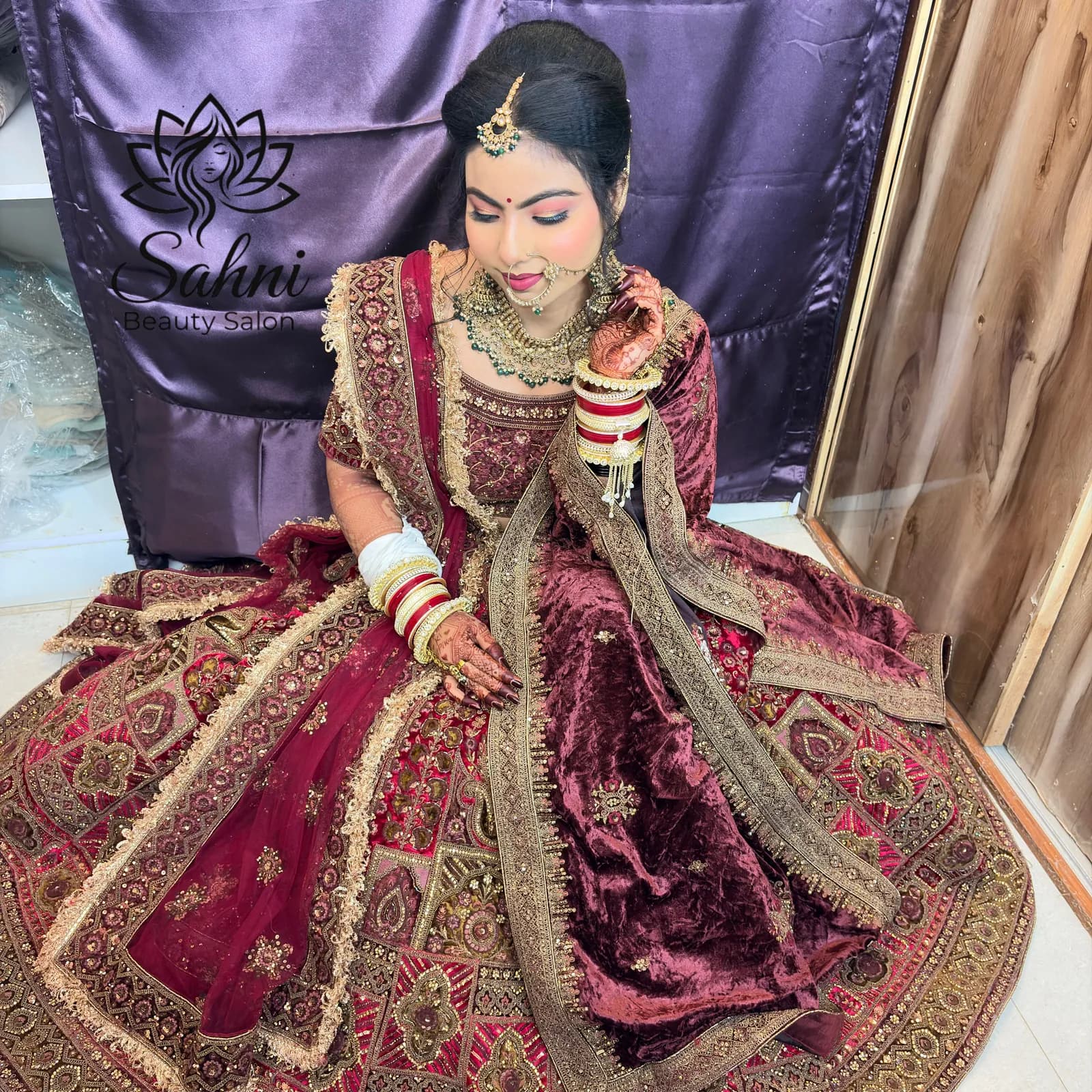 Maroon Couture